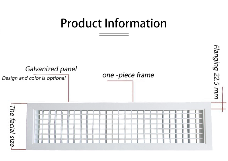 Customized Wholesale Register Vent Covers Square Diffusers with Damper Customer Made