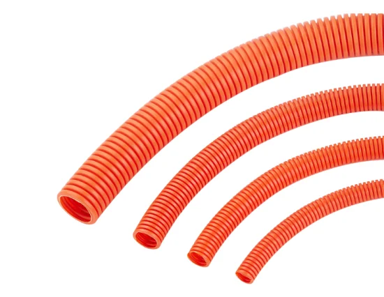 V0 Feuerhemmendes schwarzes PVC-Elektrokabel, flexibles Rohr, Schlauchleitung, Kanal